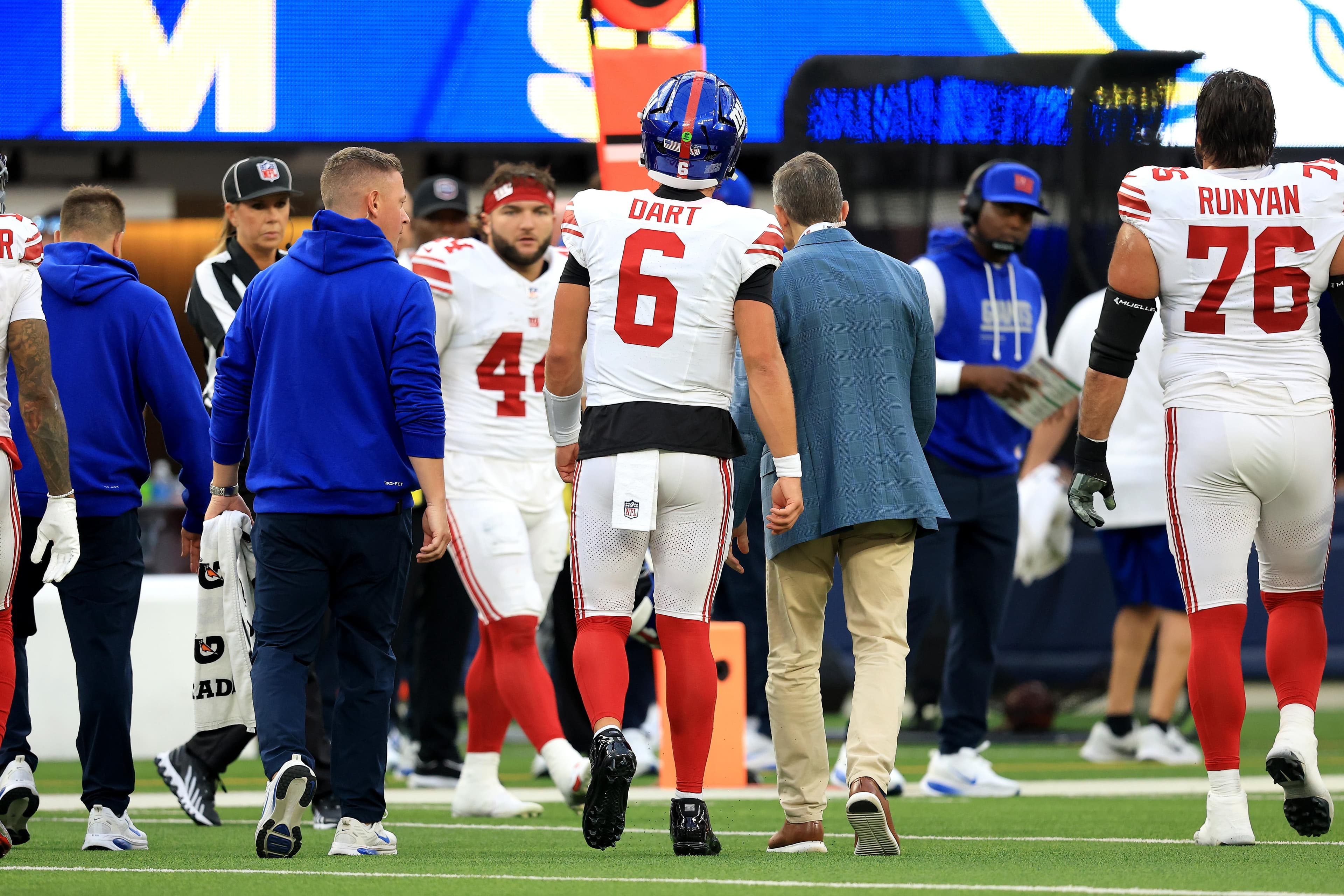 Giants Face Injury Questions Ahead of Titans Game