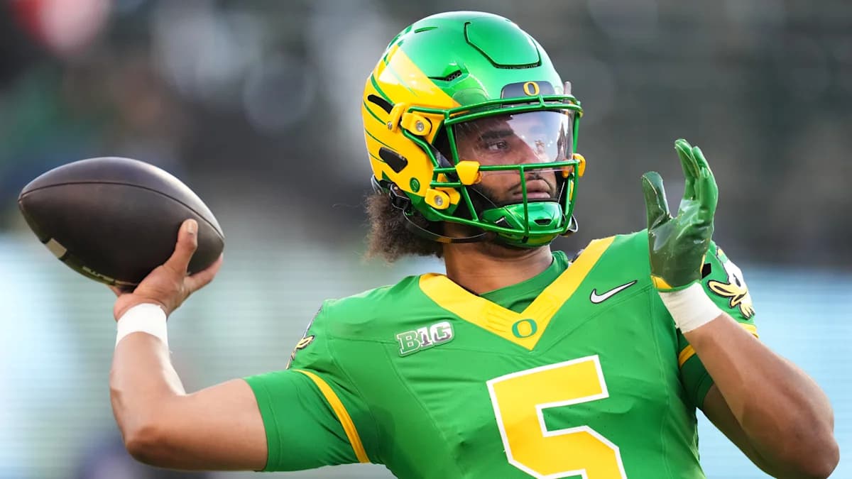 No. 20 Oregon Visits Undefeated No. 12 USC on NBC in Week 4 Primetime