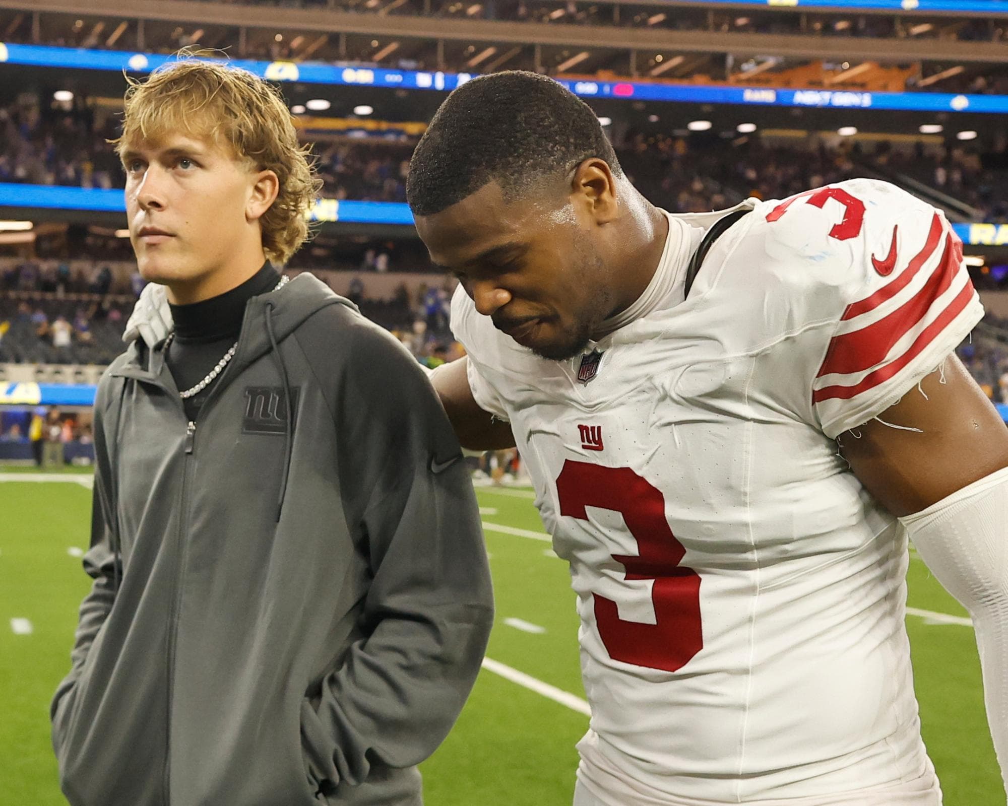 Giants QB Jaxson Dart to have knee surgery, will miss rest of 2026 season