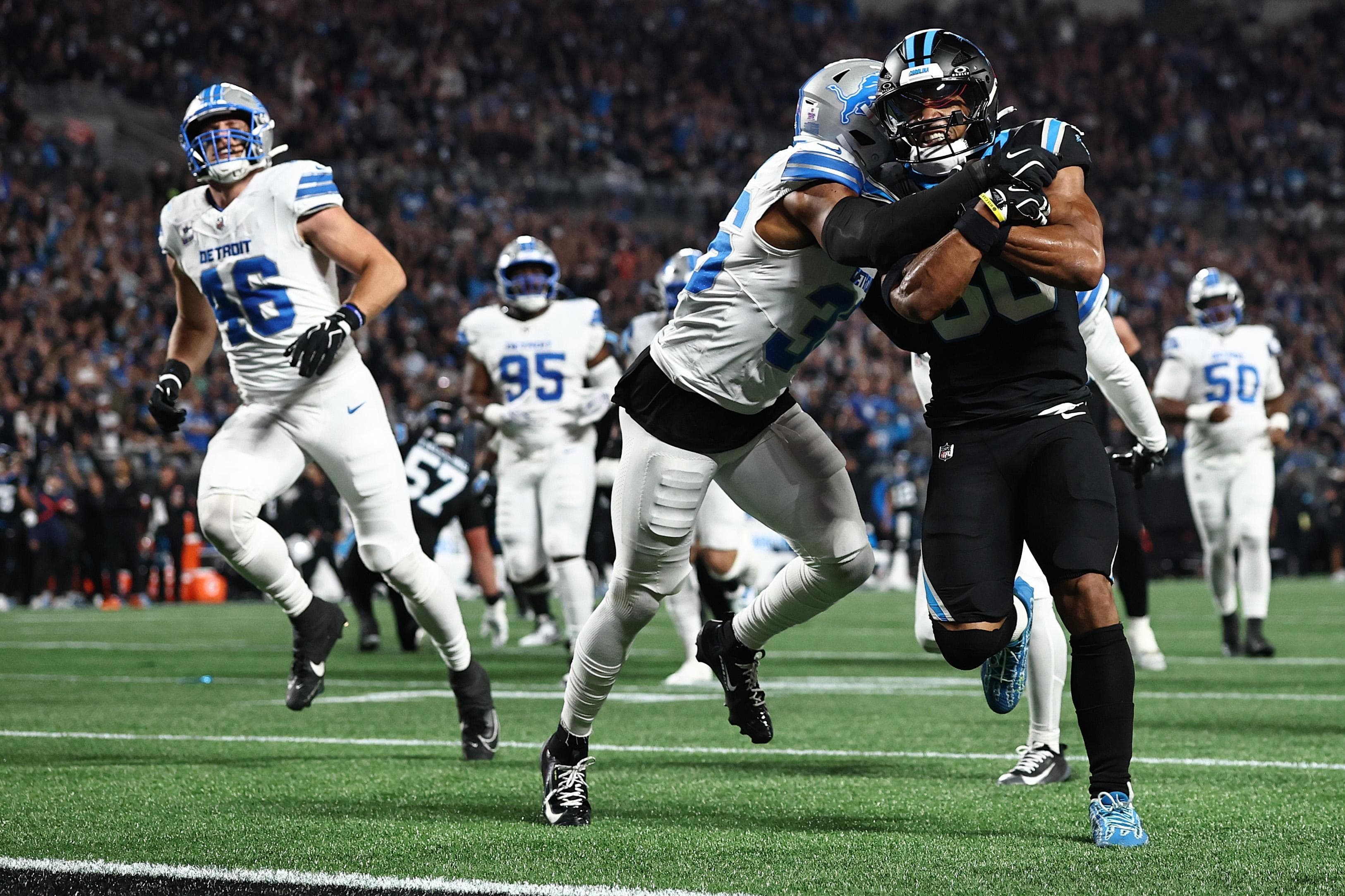 Panthers Beat Lions 32-26 in Charlotte, Dropping Detroit to 2-2