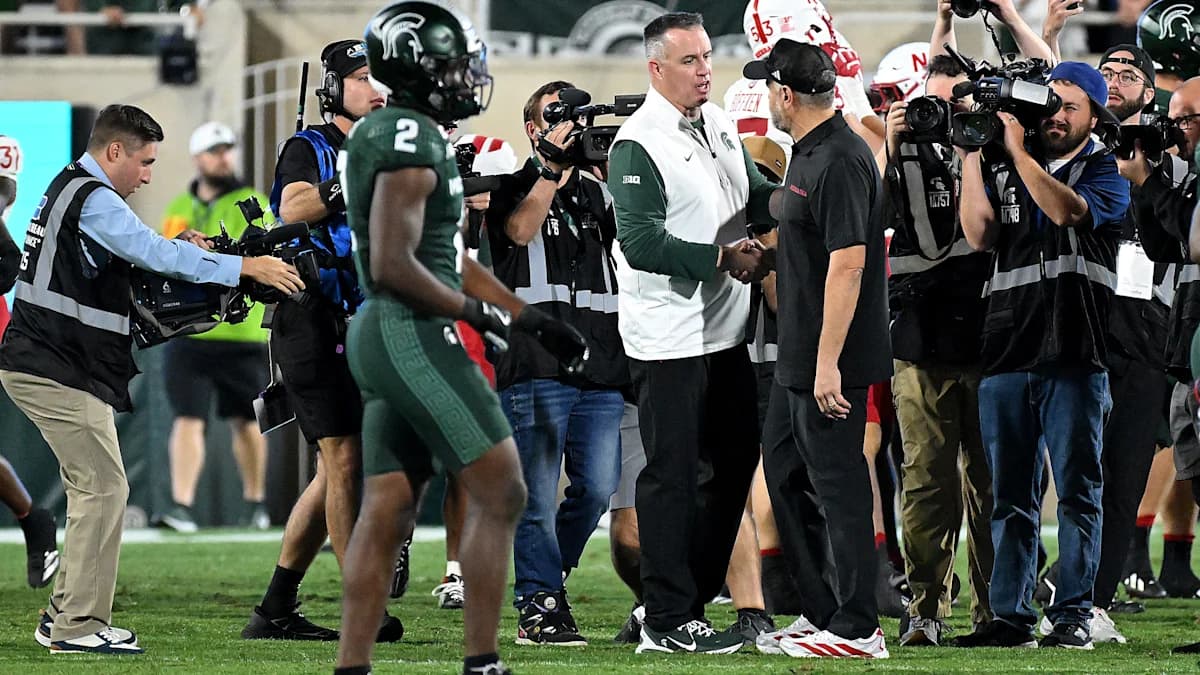Nebraska Tops Michigan State 31-13; Fitzgerald Cites Turnovers, Replay Calls