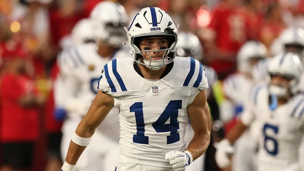 Colts send Alec Pierce to injured reserve with heel setback