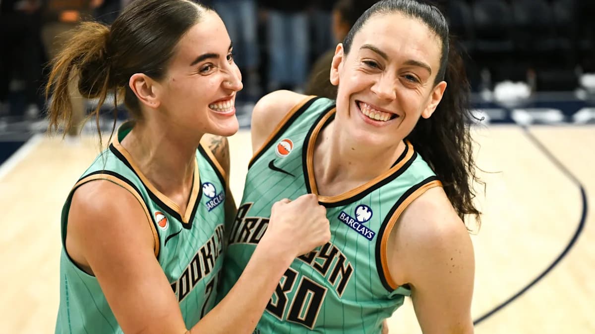 Stewart's 34 Points Lead Liberty Past Top-Seeded Lynx in WNBA Playoff Opener