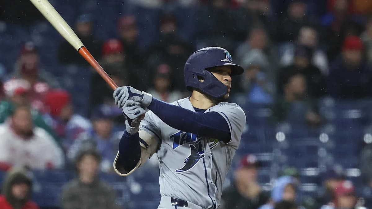 Rays Rack Up 17 Hits, Drop Phillies to Brink in 12-1 Rout