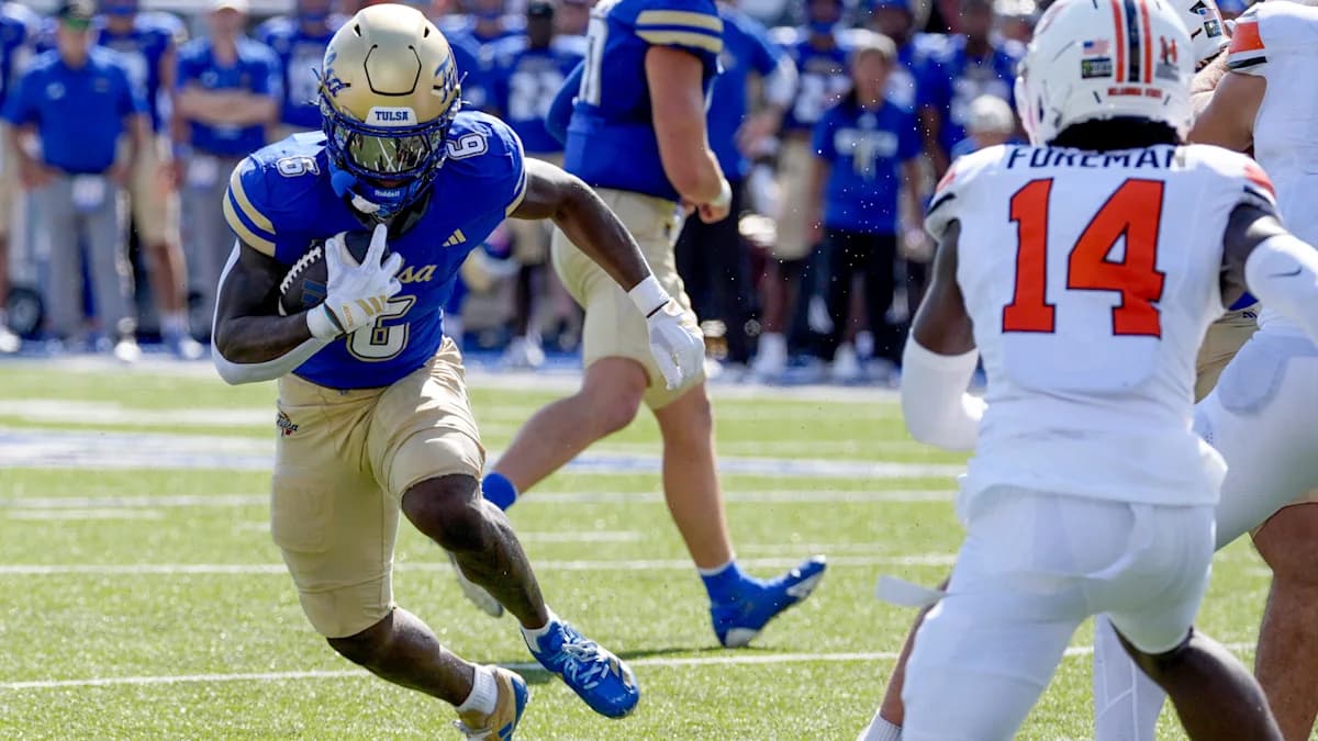 Tulsa Visits Arkansas in Week 4 Showdown Saturday Night
