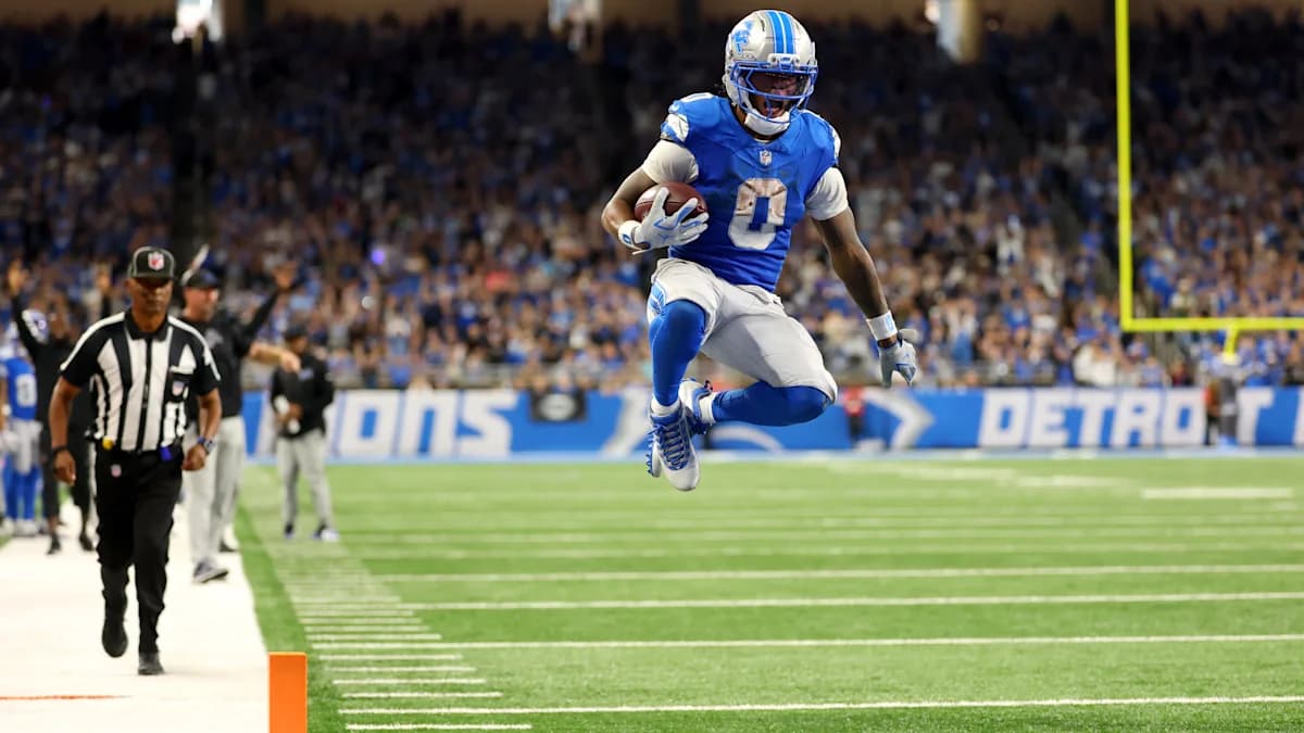 Lions Keep Fueling Fantasy Scores; Maye Struggles Again in Patriots' Loss
