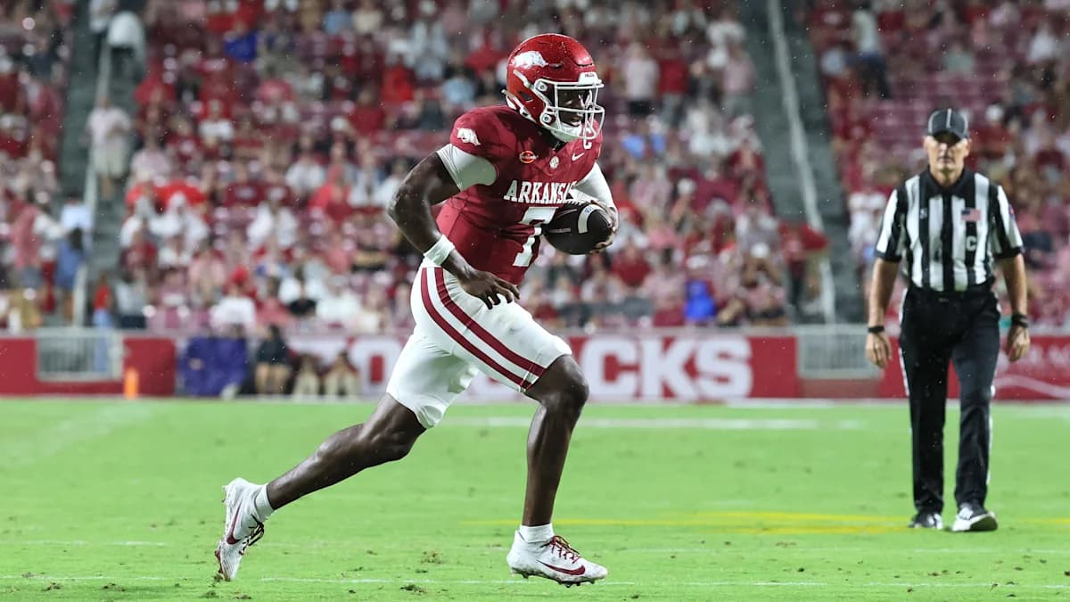 Arkansas Rolls Past Tulsa 34-6 Behind Big Night From Chris Marshall
