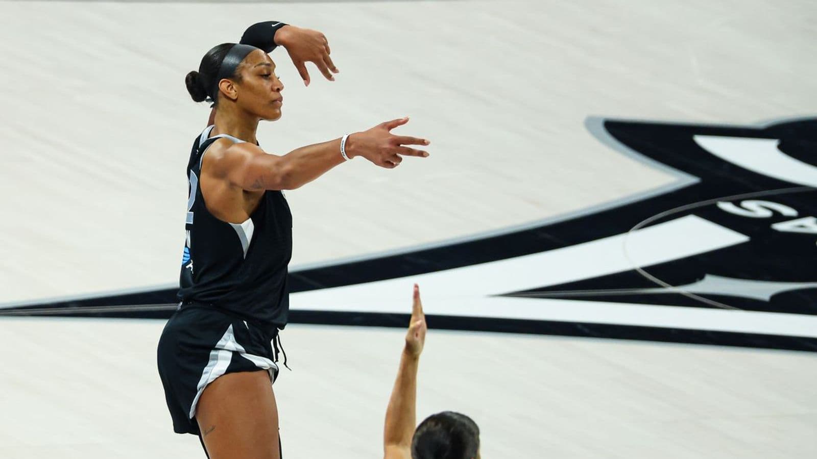 A'ja Wilson's 38 Points Power Aces Past Fever in WNBA Playoffs Opener