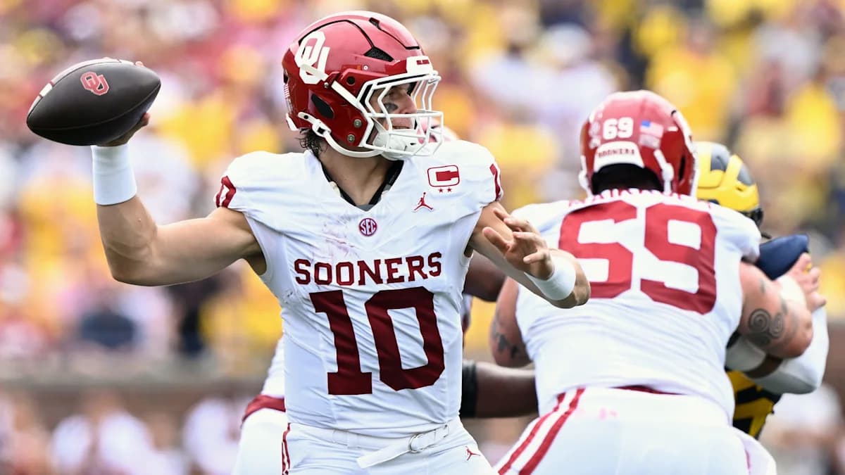 Oklahoma Faces Tall Task at No. 2 Georgia in SEC Road Test