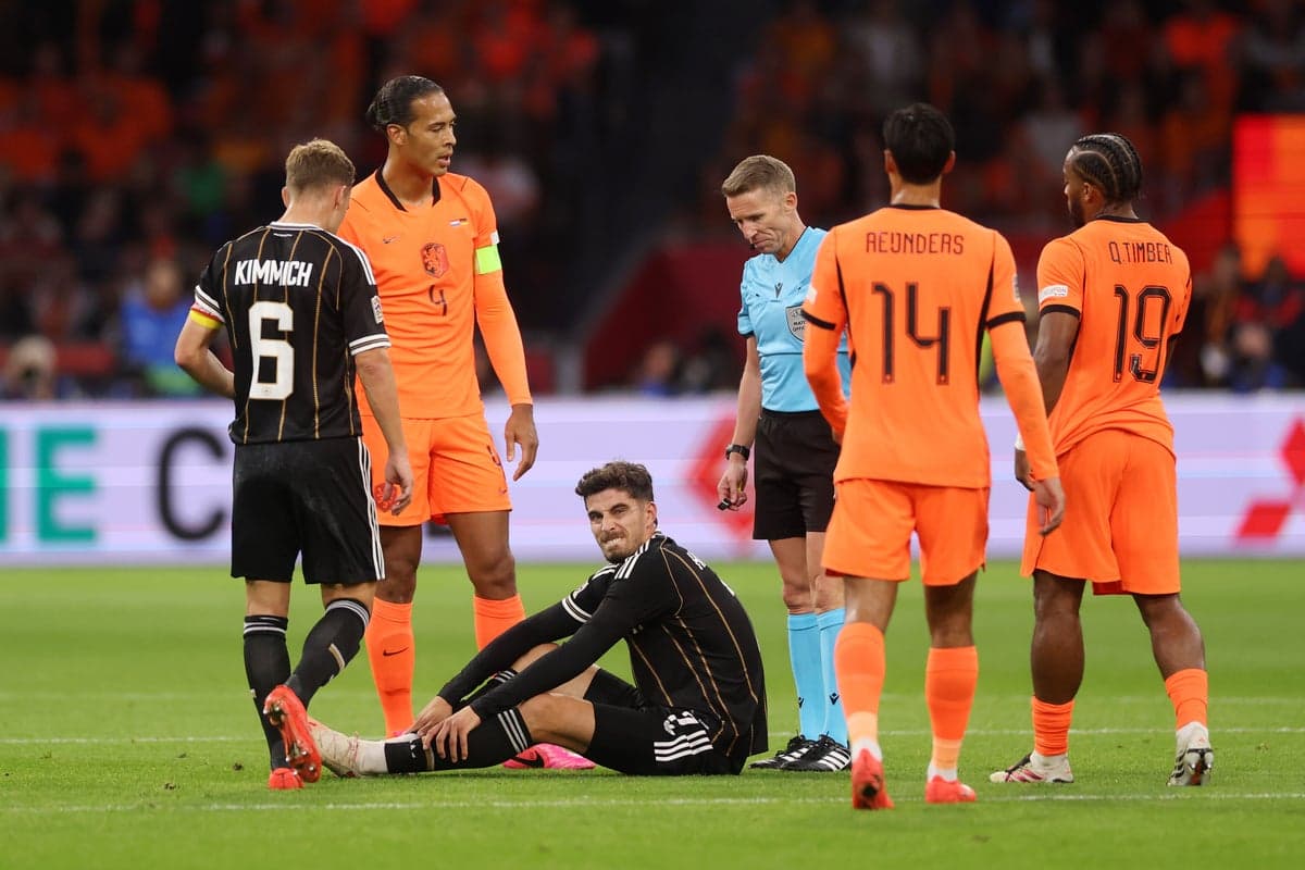 Havertz and Brobbey Forced Off in Germany-Netherlands Friendly