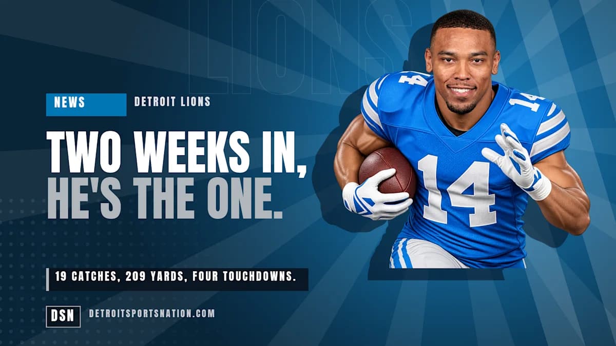 St. Brown's Fast Start Puts Lions Wideout in OPOY Conversation