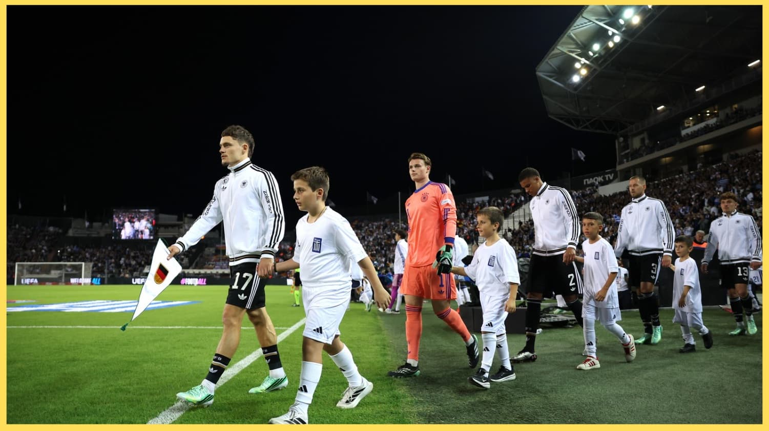 Wirtz Captains Germany for First Time in 0-0 Nations League Draw With Greece