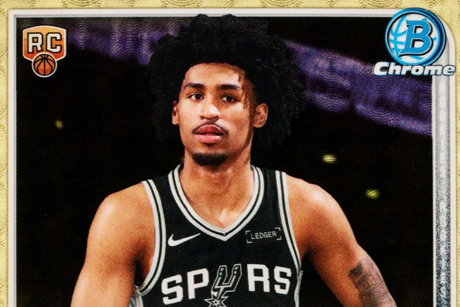 Dylan Harper rookie card fetches $320,860, a record for the Spurs guard