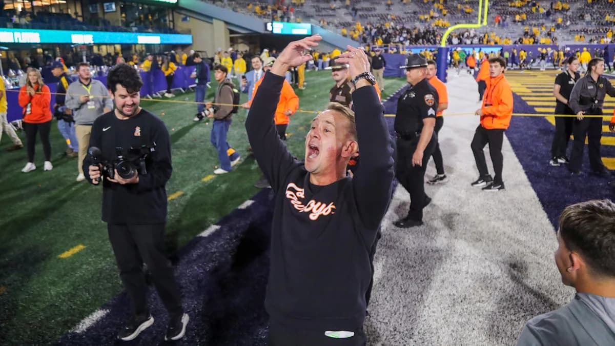 Oklahoma State Back in AP Poll at No. 19 After Ending Big 12 Losing Streak