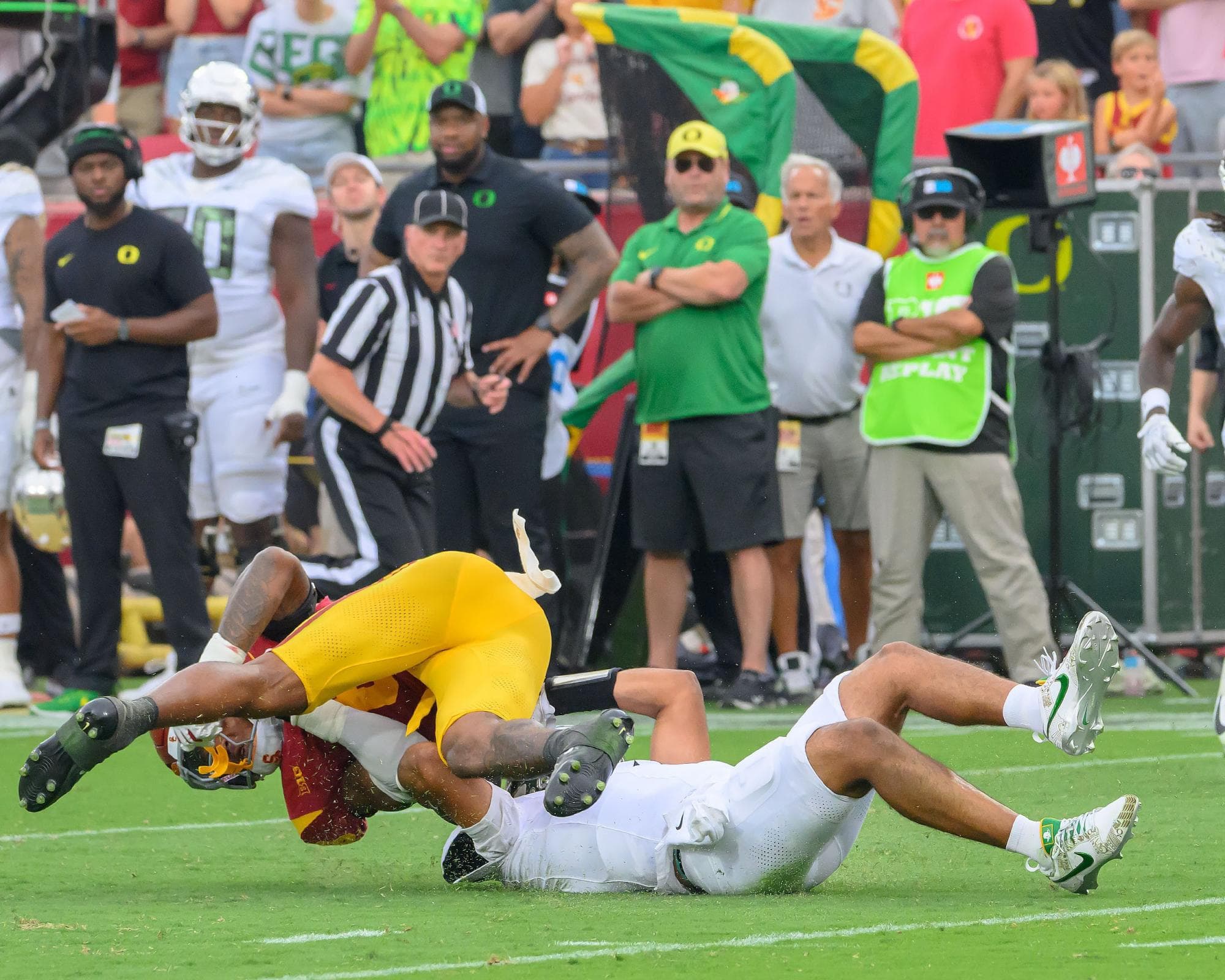 USC suspends Desman Stephens II after hit that hospitalized Dante Moore