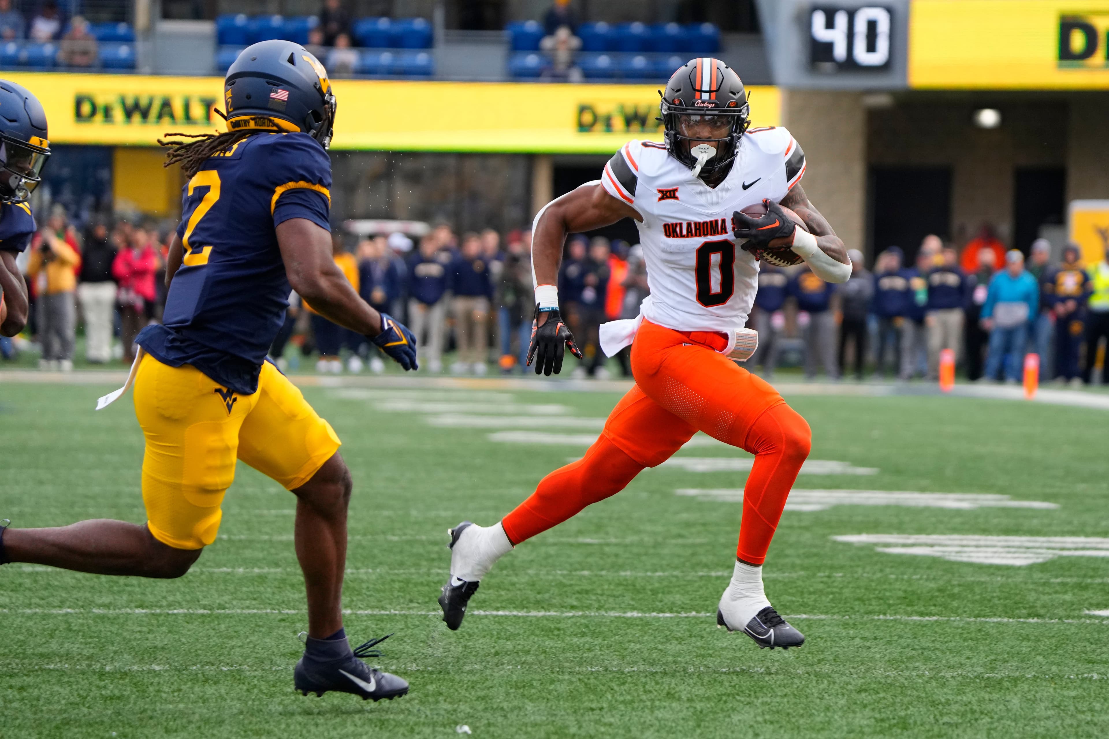 Oklahoma State Rallies Past West Virginia 41-24 in Big 12 Opener