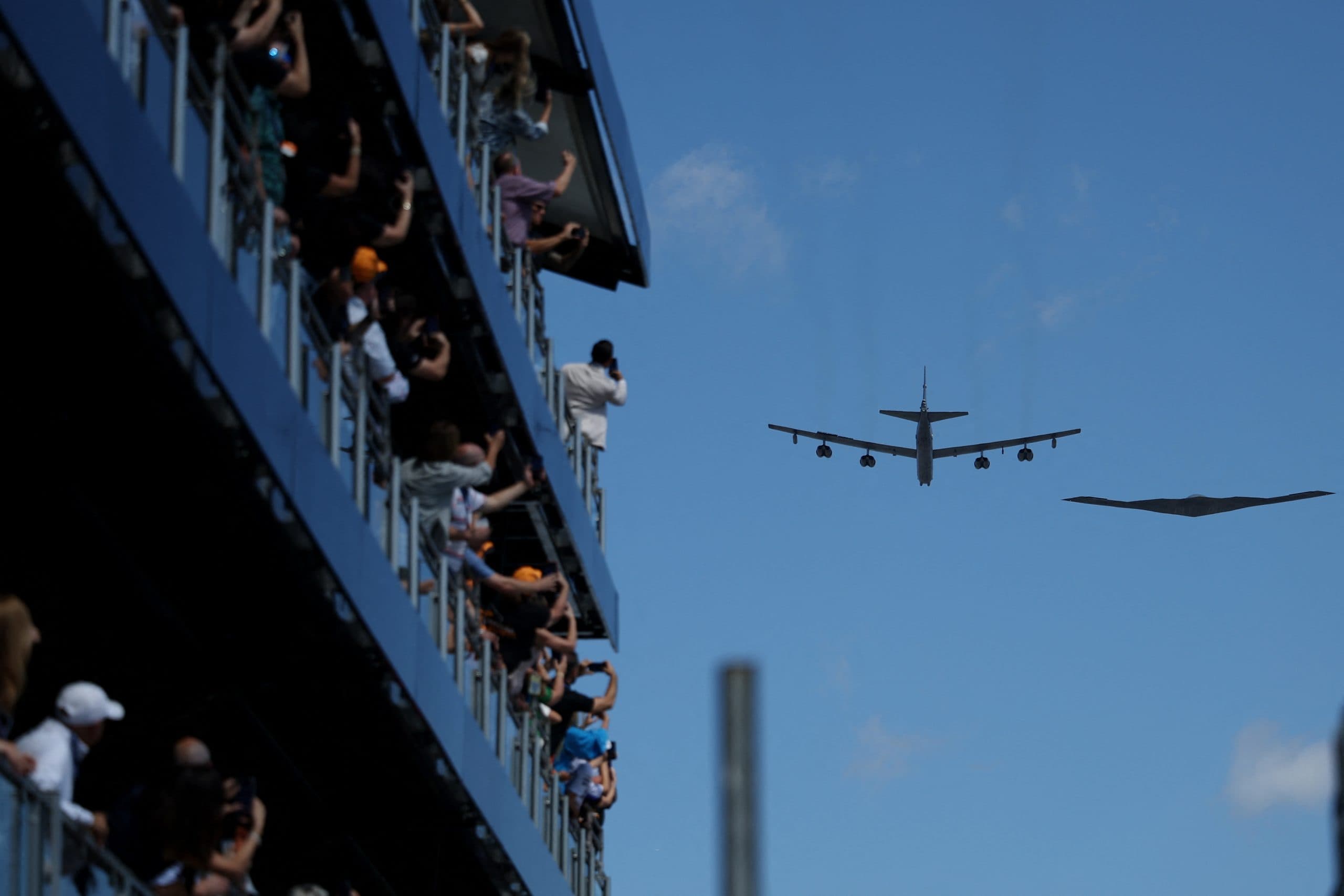 Hegseth: game-day military flyovers will persist ‘until morale improves’