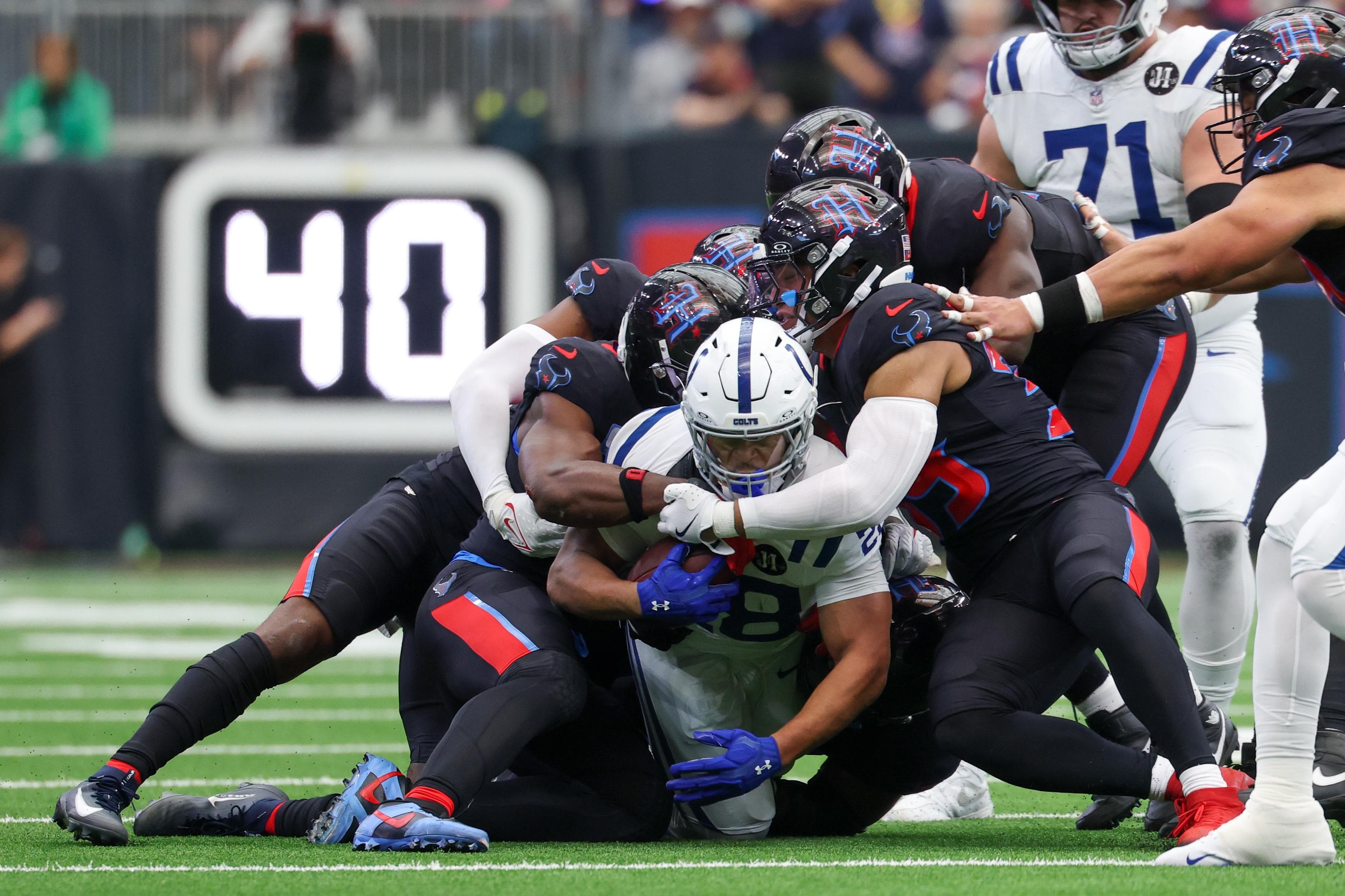 Winless Texans and Colts Meet in AFC South Showdown