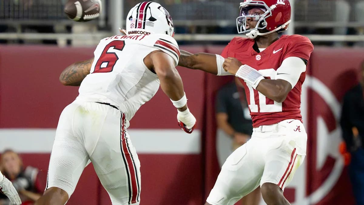South Carolina Suspends Dylan Stewart Indefinitely After Loss to Alabama
