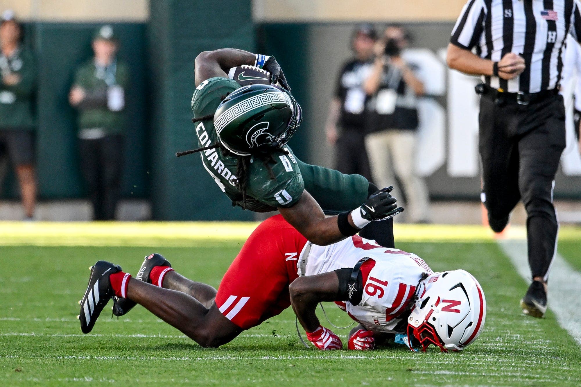 Nebraska Hands Michigan State 31-13 Defeat as Injuries Pile Up