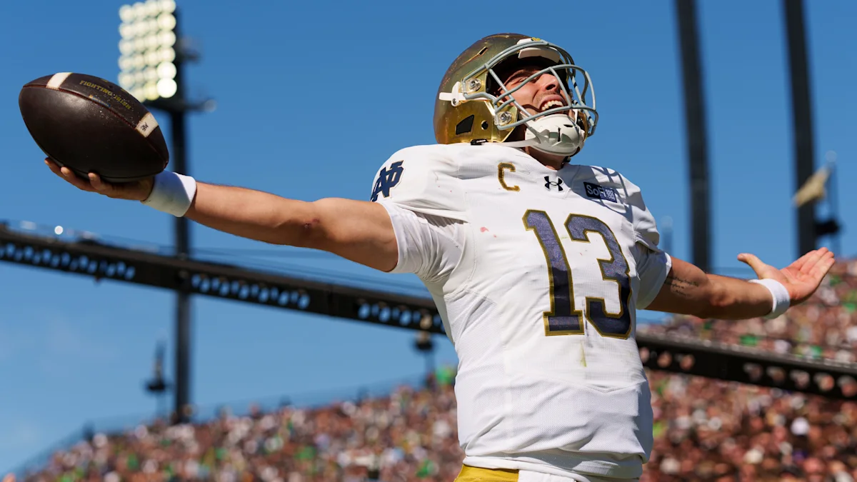 Notre Dame Holds at No. 3, Gains a First-Place Vote in Coaches Poll