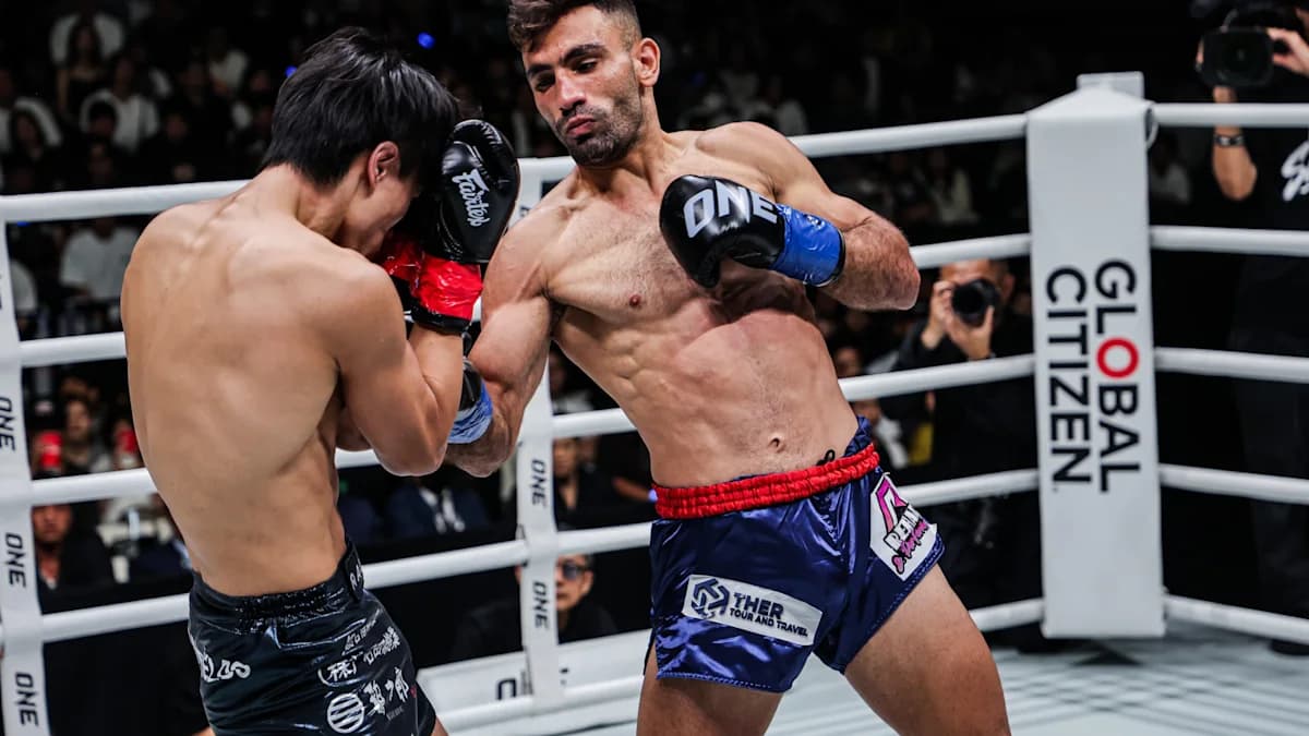 Siasarani's Long Road From Iran Leads to ONE SAMURAI 4 Semifinal