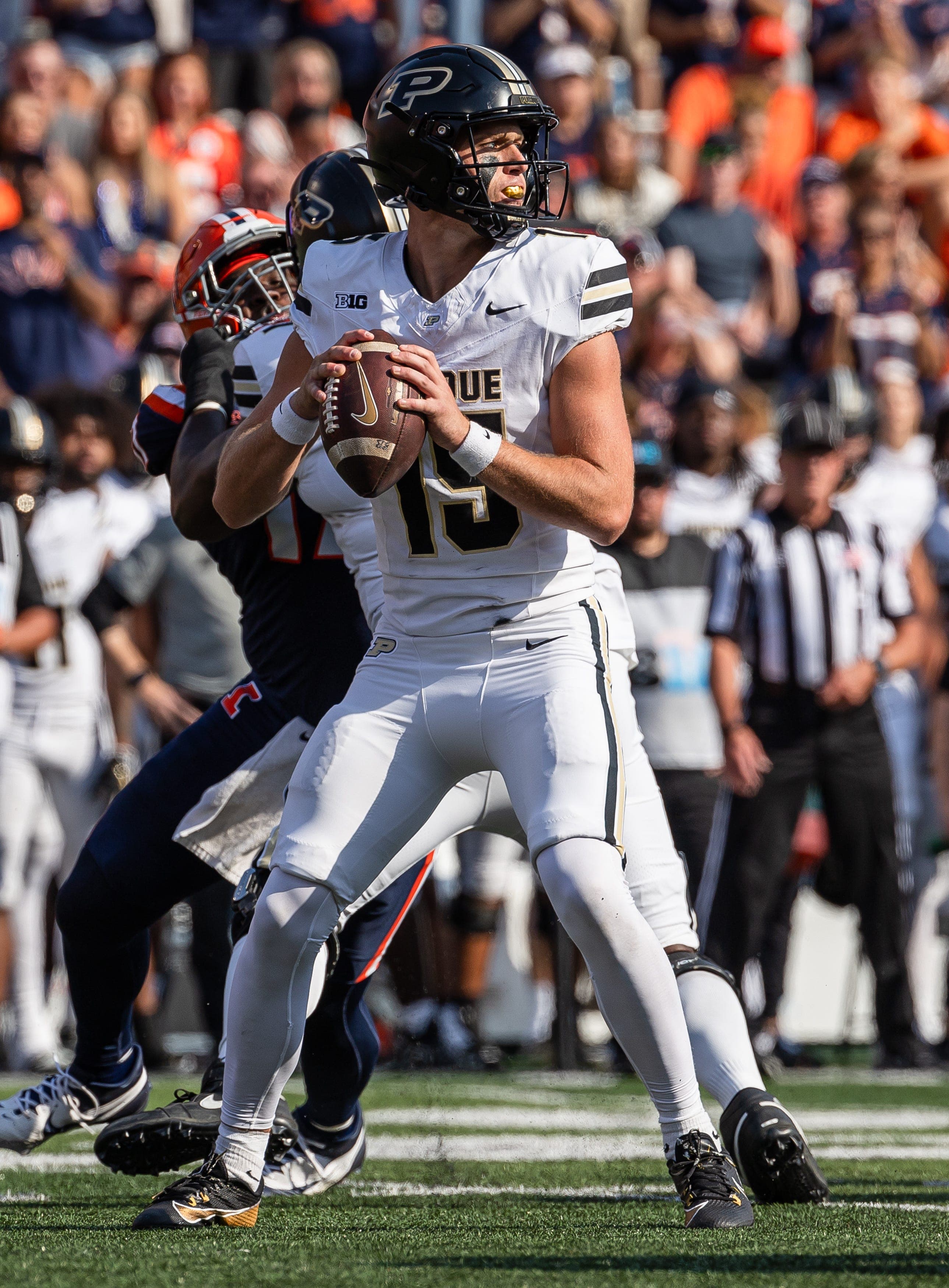 Purdue QB Ryan Browne Returns to Illinois, Site of 2024 Near-Upset