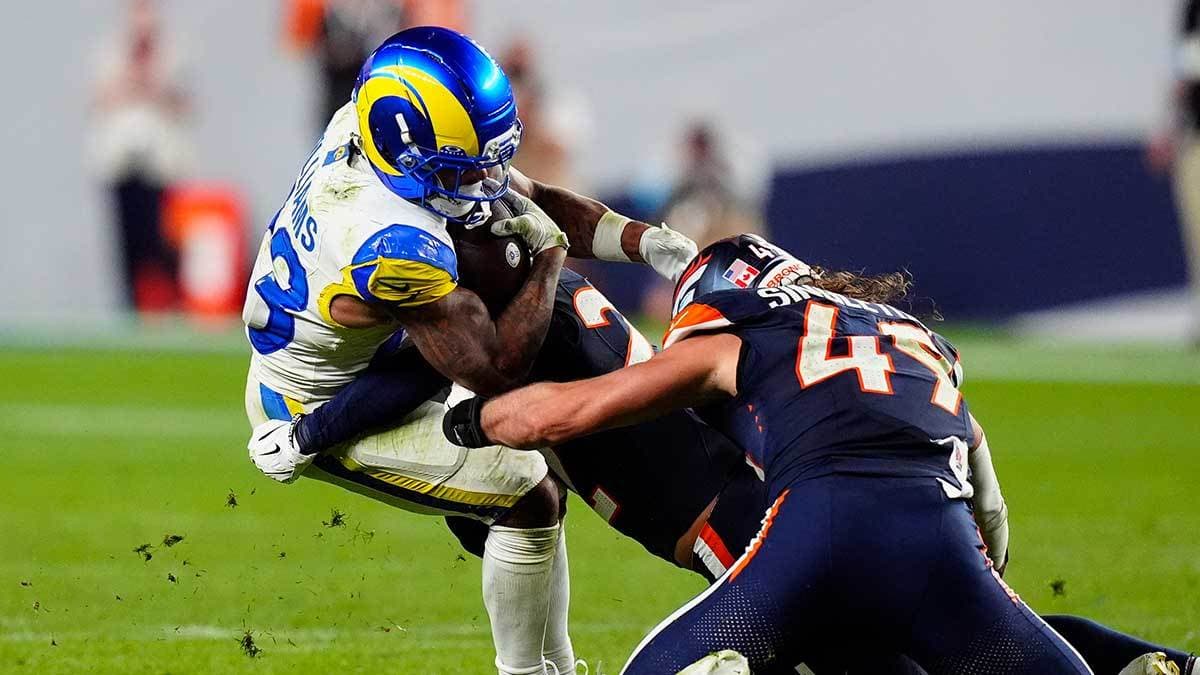 Kyren Williams Says He Is OK After Injury Scare in Rams' Loss to Broncos