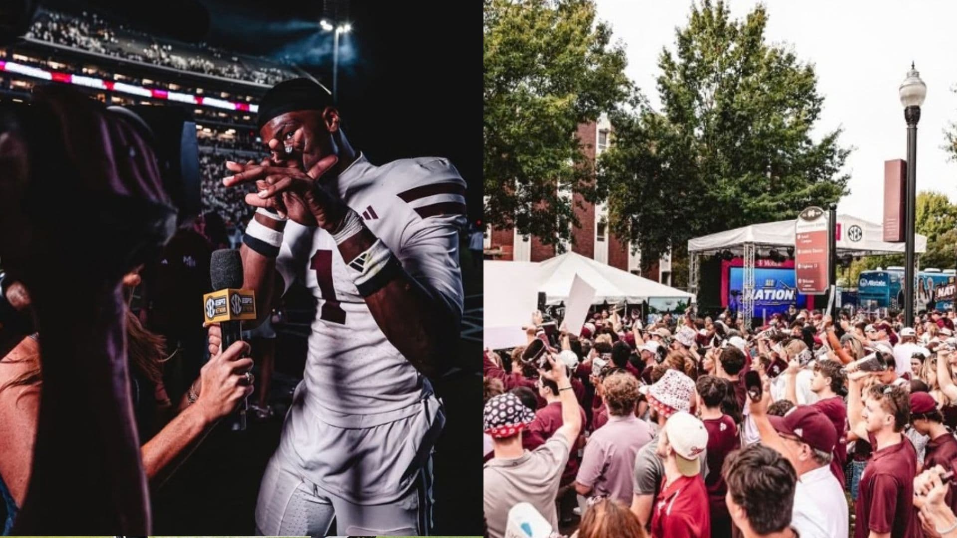 Mississippi State's Kamario Taylor Faces Alabama Amid Praise and Portal Talk