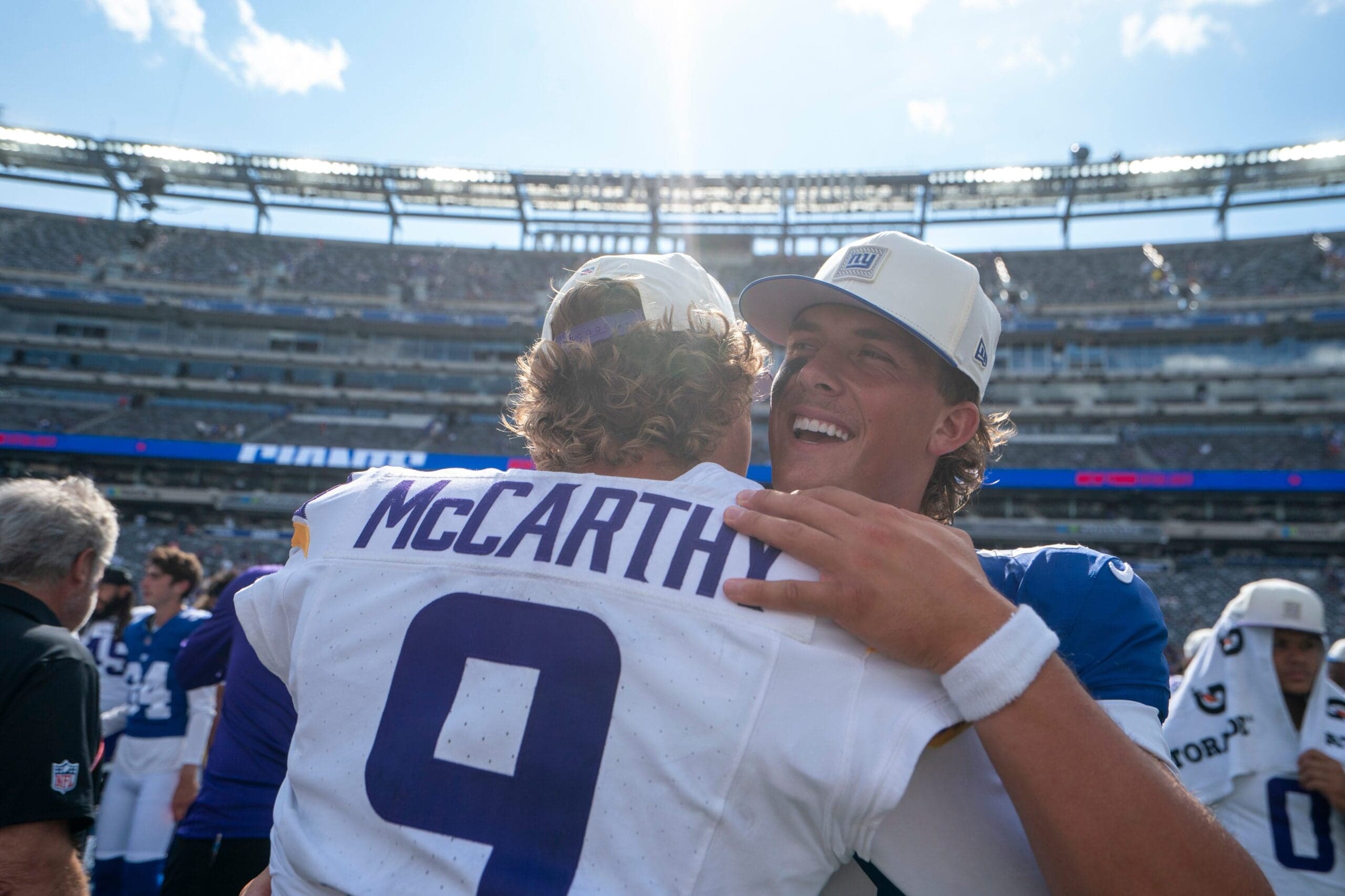Report: Giants Expected to Add Quarterback Soon, With Vikings' McCarthy Still in Mix