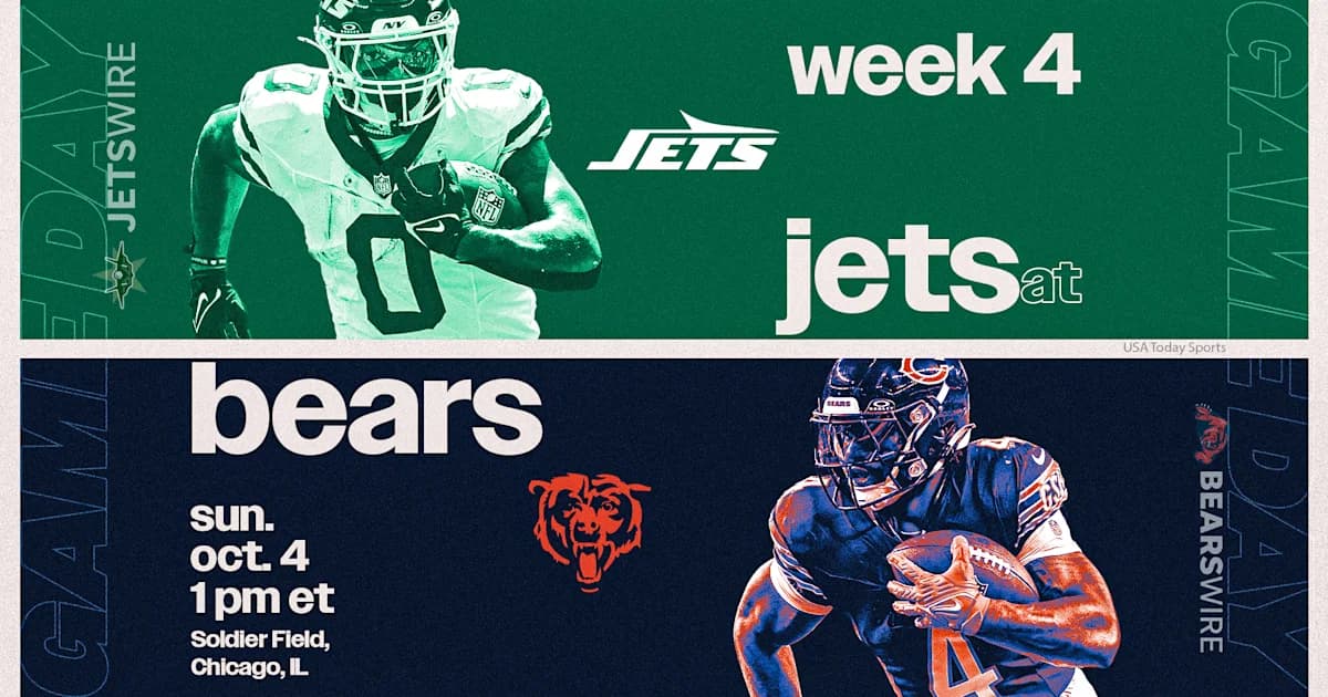 Bears Host Jets in Week 4 on FOX at Soldier Field