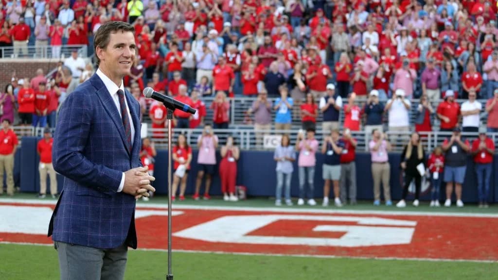 Eli Manning Credits Ole Miss Fans, Says He's Moved Past Lane Kiffin's Departure