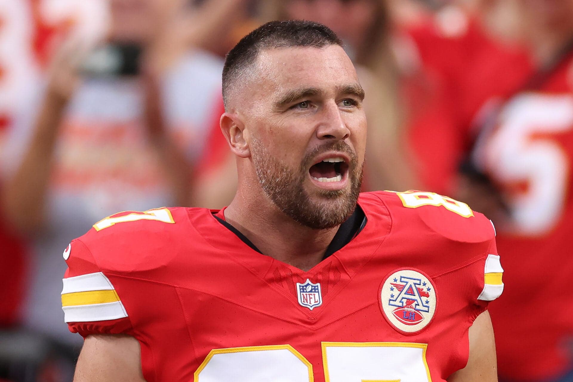 Chiefs' Noah Gray told Travis Kelce he 'looked like he was 27'