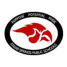 Cedar Springs High School logo